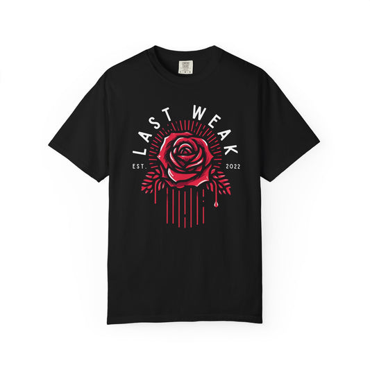 Rose Unisex Garment-Dyed T-shirt